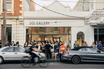 "IN THE MIND'S EYE - TAKING A LEAP INTO CREATING THIS SOLO EXHIBITION FOR SOL GALLERY"