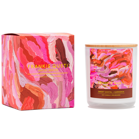 ARTIST SERIES CANDLE | SWEET SANTAL + GARDENIA