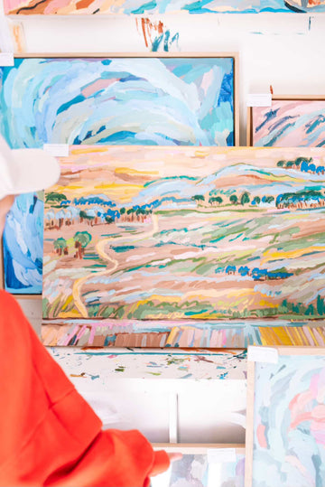 I SPY WITH MY LITTLE EYE - ORIGINAL ART