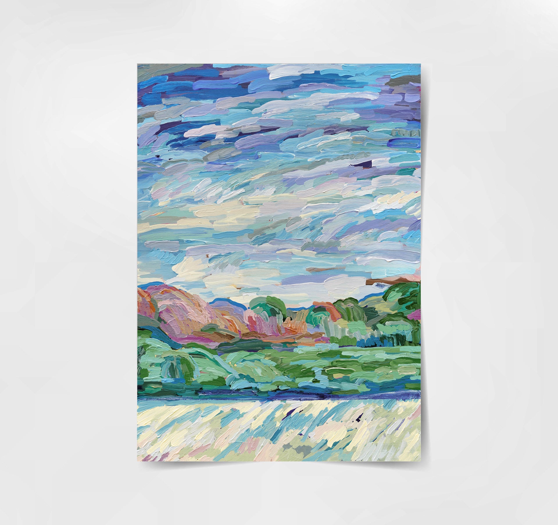 Head Over Hills - POSTER PRINT