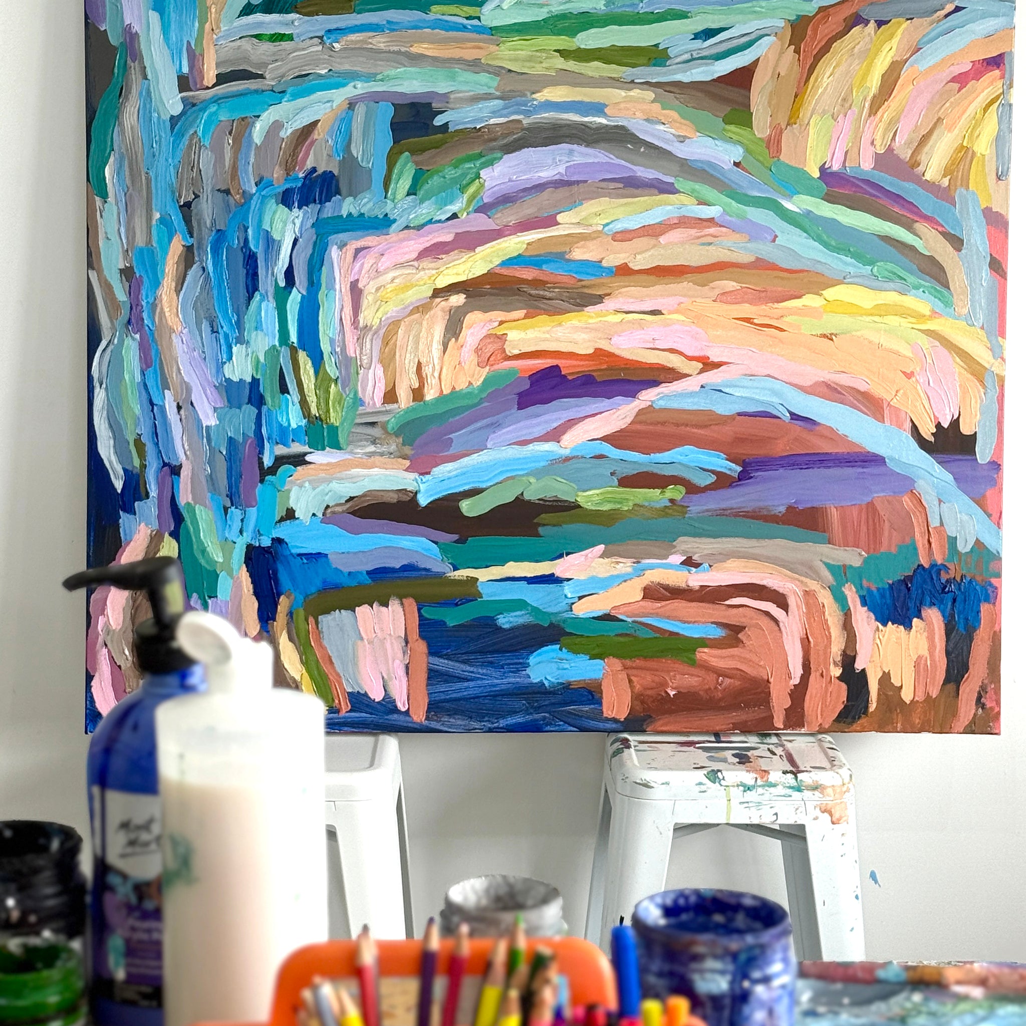 YOU CAN'T CATCH ME - ORIGINAL ART