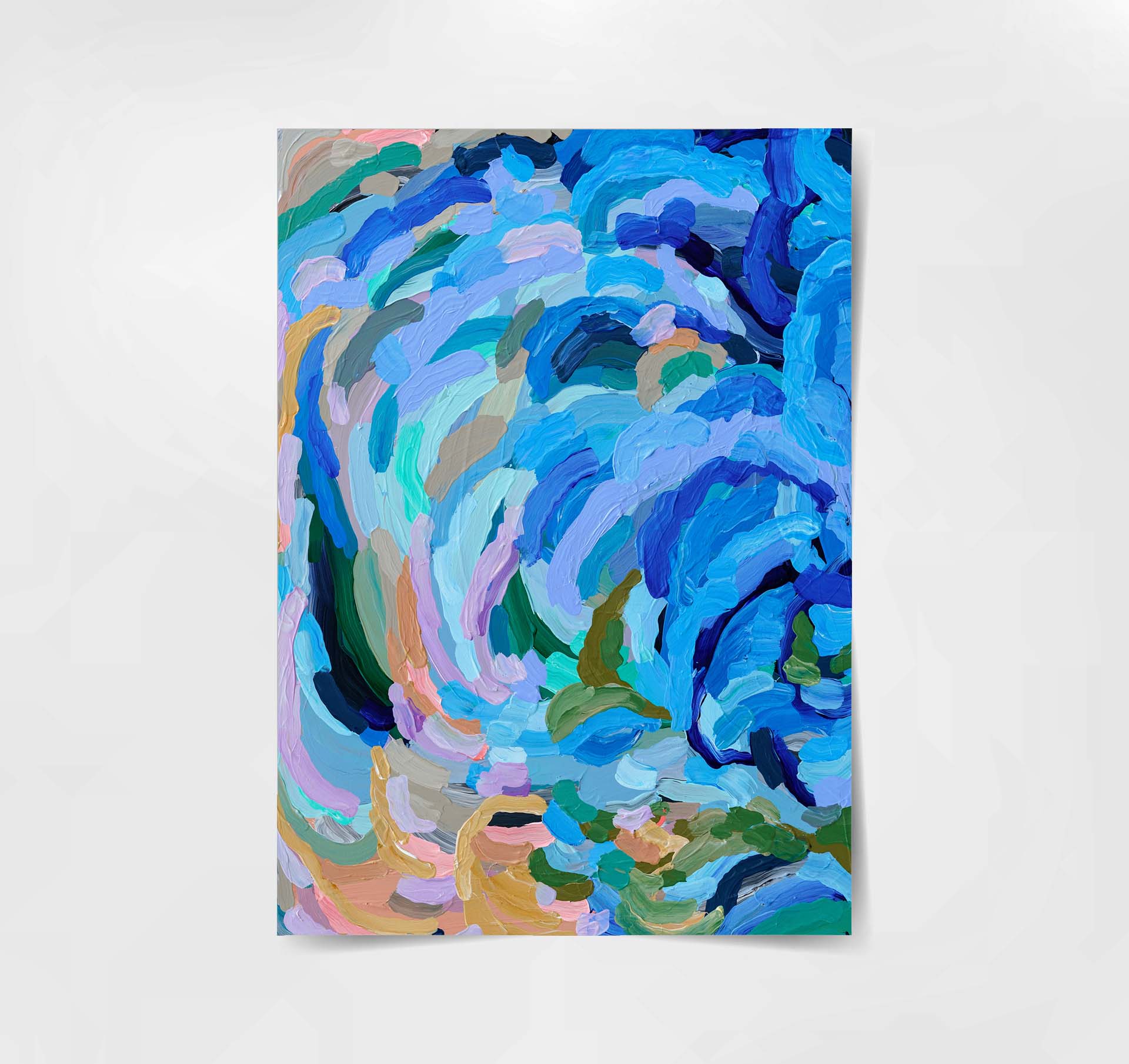 Ocean Eyes Poster Print