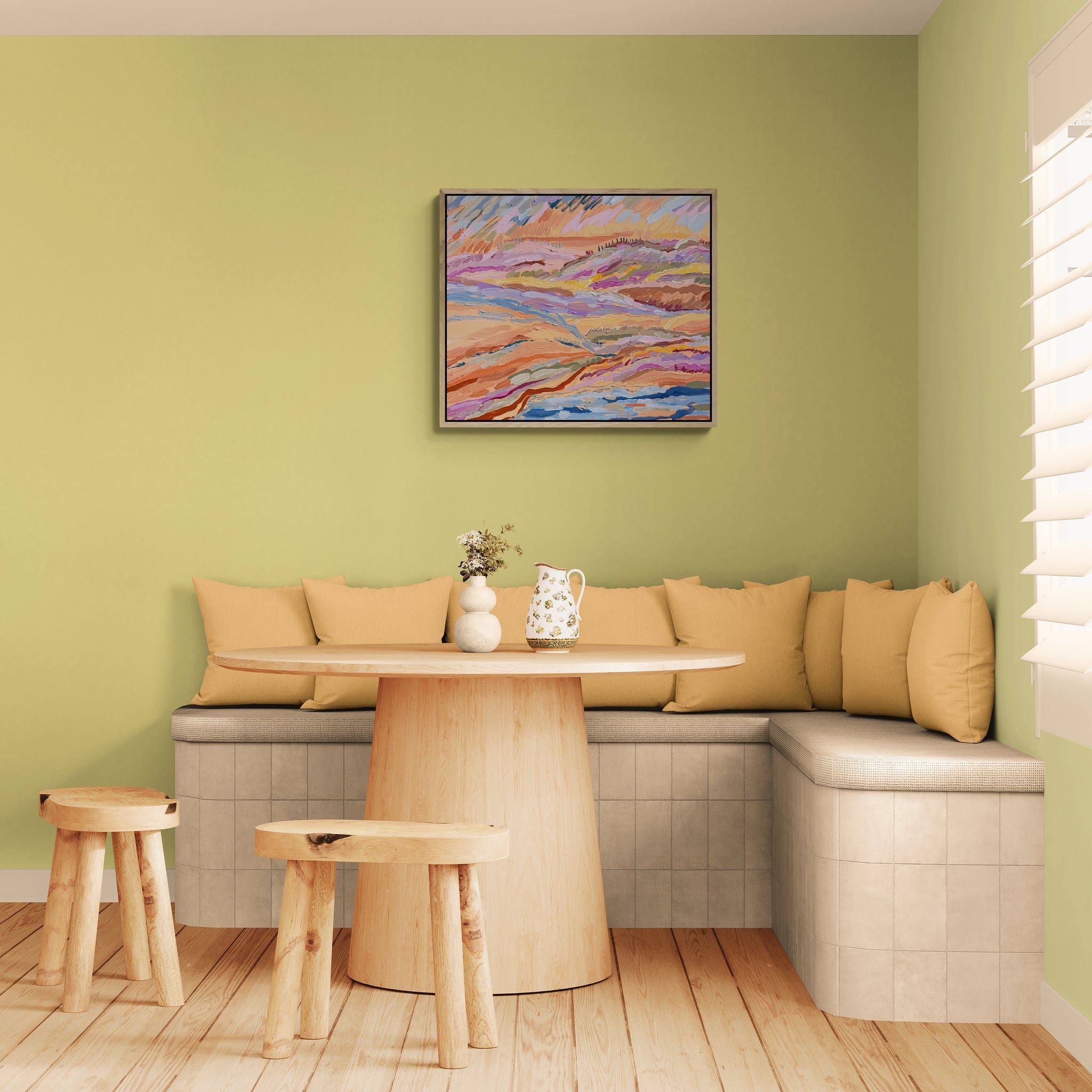 ITS JUST AROUND THE CORNER, PROMISE - ORIGINAL ART - JUMBLED EXCLUSIVE