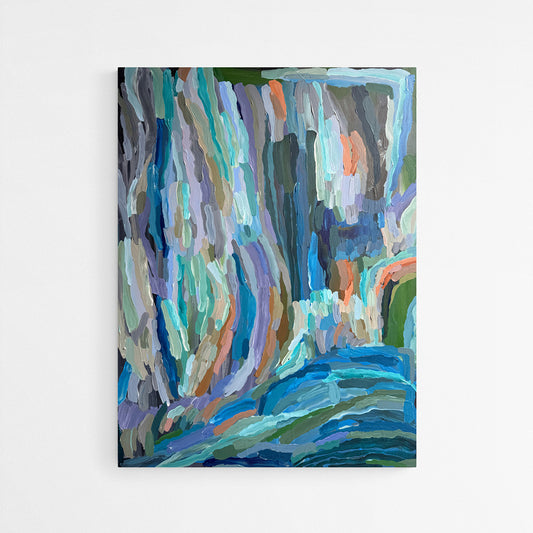 FIRST IN LINE - ORIGINAL ART - GREENHOUSE INTERIORS EXCLUSIVE
